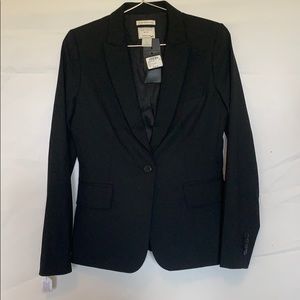 Women’s Italian wool black club Monaco jacket sz 0